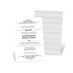 Elegant Edging -- Unique Wedding Invitations