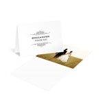 Elegant Edging -- Wedding Photo Thank You Cards