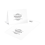Elegant Edging -- Wedding Thank You Cards