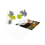 Turning Leaves -- Wedding Photo Thank You Card