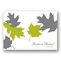 Turning Leaves -- Wedding Thank You Card