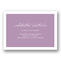 Picture This -- Wedding Reception Card