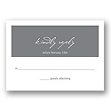 Picture This -- Wedding Response Card