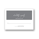 Picture This -- Wedding Response Card