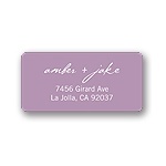 Picture This -- Wedding Address Label