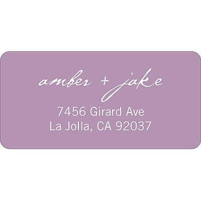 Picture This -- Wedding Address Label