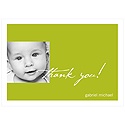 Simply Written -- Baby Thank You Card
