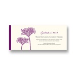 Elegant Floral Stalks -- Unique Wedding Invitations
