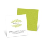 Refined Reflection -- Classic Wedding Invitation