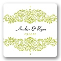 Refined Reflection -- Wedding Favor Stickers