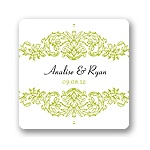 Refined Reflection -- Wedding Favor Stickers