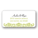 Refined Reflection -- Wedding Address Label