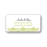 Refined Reflection -- Wedding Address Label