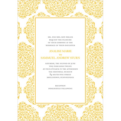THE GOLDEN TICKET -- BOY PHOTO BIRTH ANNOUNCEMENT, 2in. x 4in. Folded Holiday Card