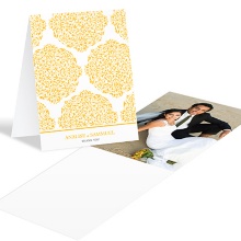Detailed Day -- Wedding Photo Thank You Card