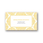 Detailed Day -- Wedding Reception Card