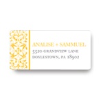 Detailed Day -- Wedding Address Label