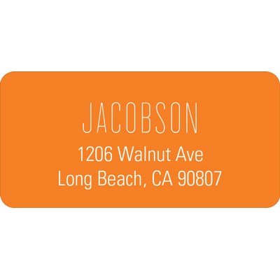 Lovely Lines -- Wedding Address Label