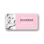 Newborn Collage -- Photo Address Label