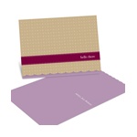 Scalloped Fixation -- Thank You Card