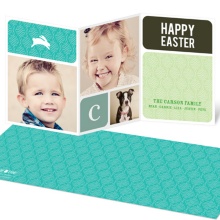 Bunnies and Blocks -- Easter Cards