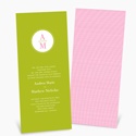 Simply Sophisticated -- Monogram Wedding Invitation