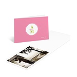 Classic Impression -- Wedding Photo Thank You Card