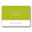 Simply Sophisticated -- Reception Card