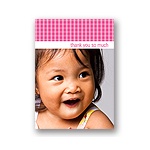 Gingham -- Thank You Card
