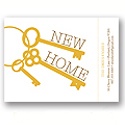Keyed In -- Personalized Moving Announcement