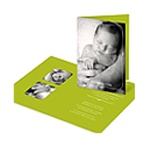 Framed with Love -- Modern Birth Announcement