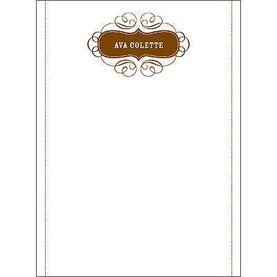 Named in Love -- Personalized Stationery
