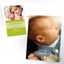 Named in Love -- Vertical Photo Birth Announcement