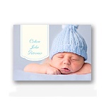 Bundle of Blue -- Baby Thank You Card