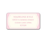 Pretty in Pink -- Address Label