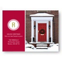 Monogram Circles -- Photo Moving Announcement