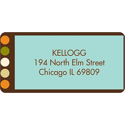 Light Up -- Address Label