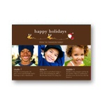 Santa's Sleigh Team -- Collage Photo Christmas Card