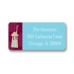 Sketches of Home -- Address Label