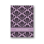 Damask Vision -- Baby Girl Thank You Card