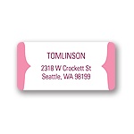 Joyful News in Pink -- Address Label