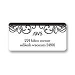 Elegant Edging -- Address Label