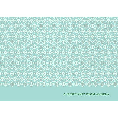 THE GOLDEN TICKET -- BOY PHOTO BIRTH ANNOUNCEMENT, 2in. x 4in. Folded Holiday Card