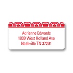 Modern Stained Glass -- Address Label