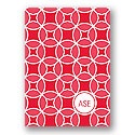 Modern Stained Glass -- Personalized Note Card