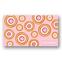 Zero In On Pink -- Personalized Note Card