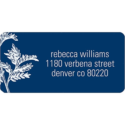 Leaves -- Address Label
