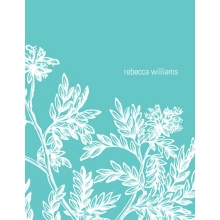 Leaves -- Personalized Note Card
