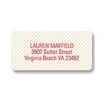 Lightly Striped -- Address Labels