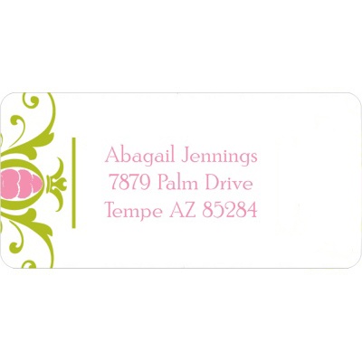 Royal Book Ends -- Address Label